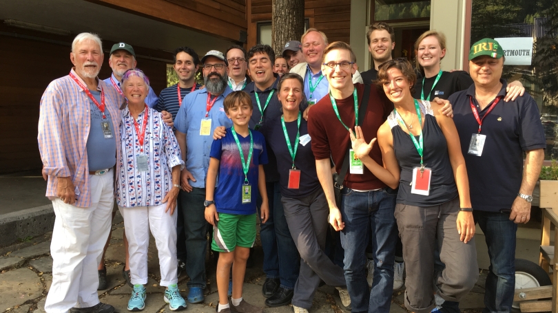 Bill Pence and Dartmouth alumni at the Telluride Film Festival