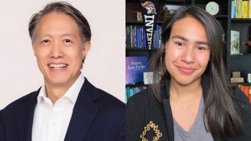 Stanley Chou '93 and Jennifer López '08