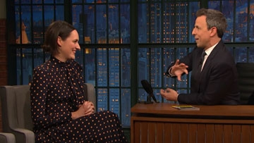 Phoebe Waller-Bridge on Seth Meyers