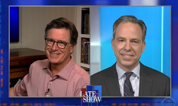 Jake Tapper on Stephen Colbert