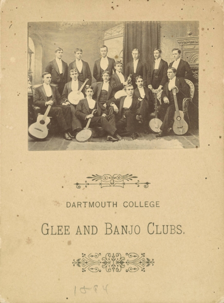 Dartmouth College Glee and Banjo Club from 1894