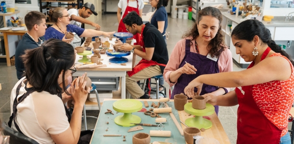 Ceramics Studio at the Hop