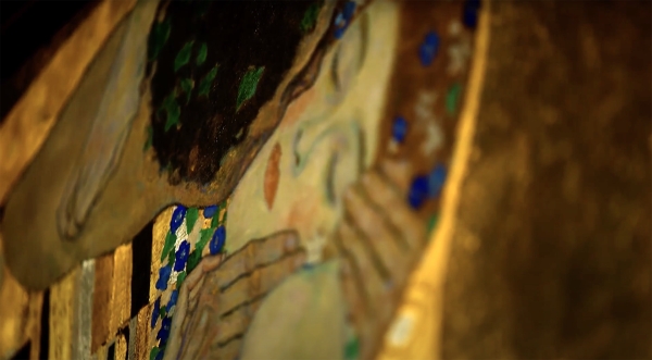 Klimt and the Kiss