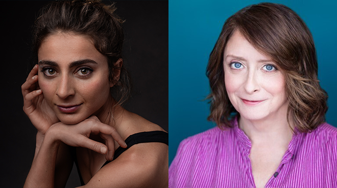 Rachel Dratch '88 and Alexi Pappas '12