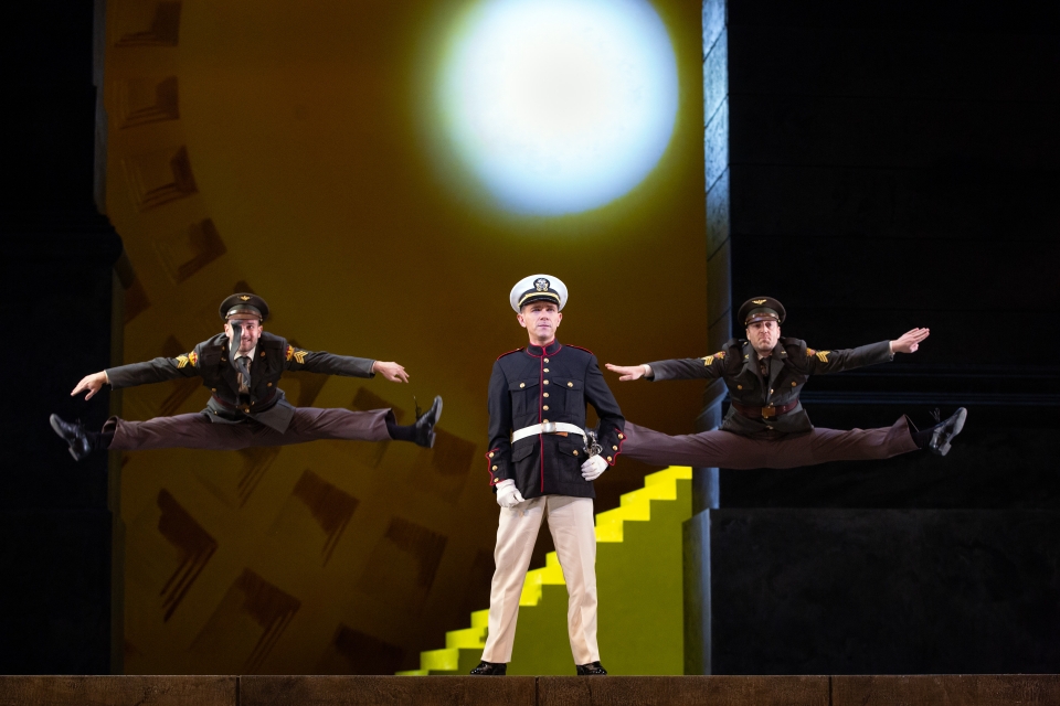 Dancing soldiers