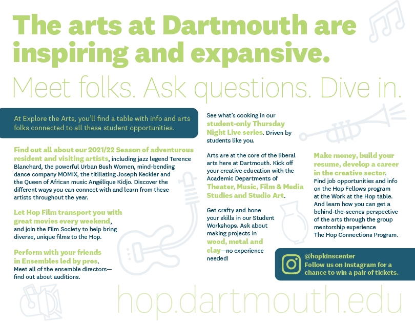 Explore the Arts