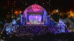 Damrosch Park evening