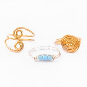 Wire Rings - Jewelry Studio